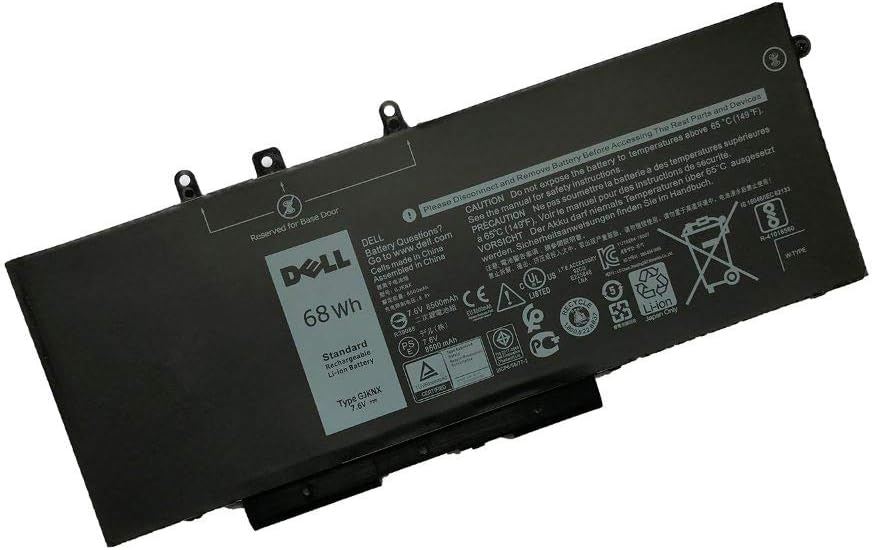 DELL GJKNX – Batería para portátil DELL Latitude Latitude 5280 5290 5480 5490 5490 5491 5495 5580 5590 5591, DELL Precision 3520 Precision 3530,