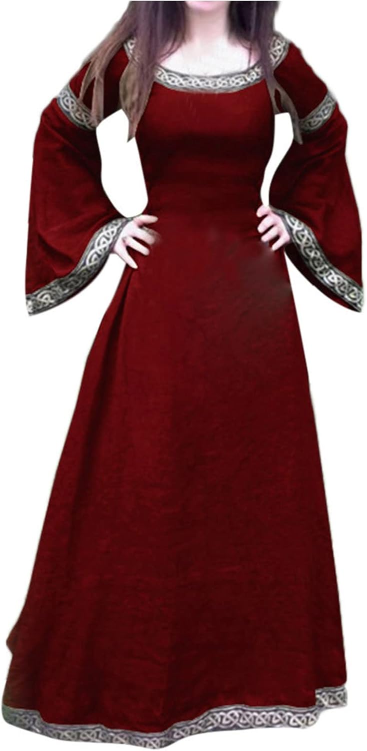 Vestido de baile rococó de los años 1800 para mujer, vestido de princesa medieval renacentista, vestido gótico de Lolita, vestido de baile de