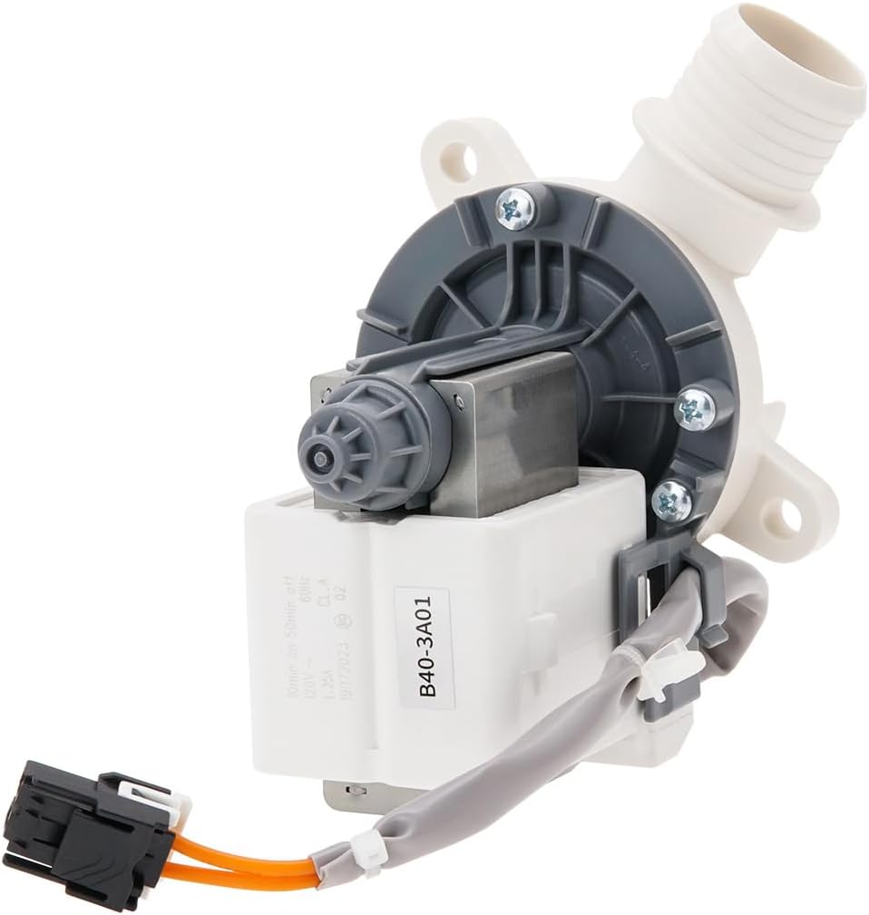 Bomba de drenaje para lavadora OEM B40-3A01 de SupHomie – Compatible con lavadoras GE