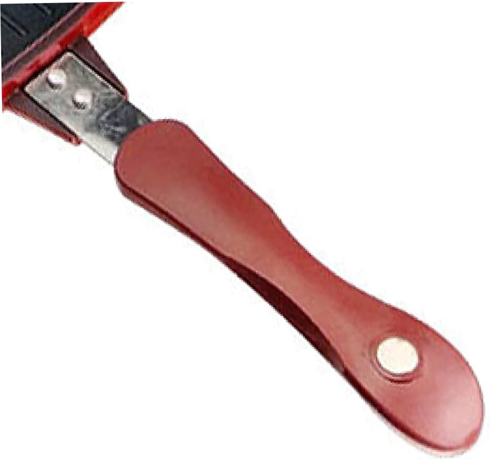 Sartén antiadherente de doble cara portátil BBQ Grill Pan de aleación de aluminio Tortilla Pan Flip Pan 11.0 in Olla de doble cara