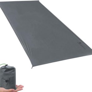 GEERTOP Alfombra de lona impermeable ultraligera para 1 persona, para camping, senderismo, picnic (4 tamaños) GEERTOP Alfombra de lona impermeable ultraligera para 1 persona, para camping, senderismo, picnic (4 tamaños)