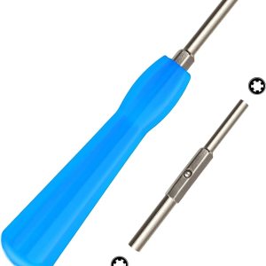 Gamebit – Destornillador de seguridad, SAREAL de doble punta de 0.177 in 0.150 in, juego de puntas de repuesto para abrir consolas Nintendo, Sega Gamebit – Destornillador de seguridad, SAREAL de doble punta de 0.177 in 0.150 in, juego de puntas de repuesto para abrir consolas Nintendo, Sega