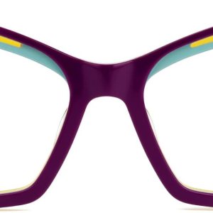 Zeelool Marco de gafas de ojo de gato de gran tamaño para mujeres con lentes transparentes sin receta Johnsie ZJGA606084 Zeelool Marco de gafas de ojo de gato de gran tamaño para mujeres con lentes transparentes sin receta Johnsie ZJGA606084