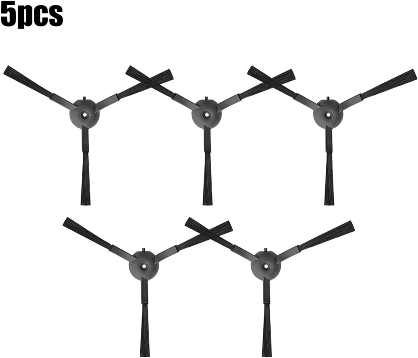 Paquete de 5 cepillos laterales compatibles con 360. S10 X100 MAX robot aspirador barrido robot aspirador accesorios repuesto repuesto