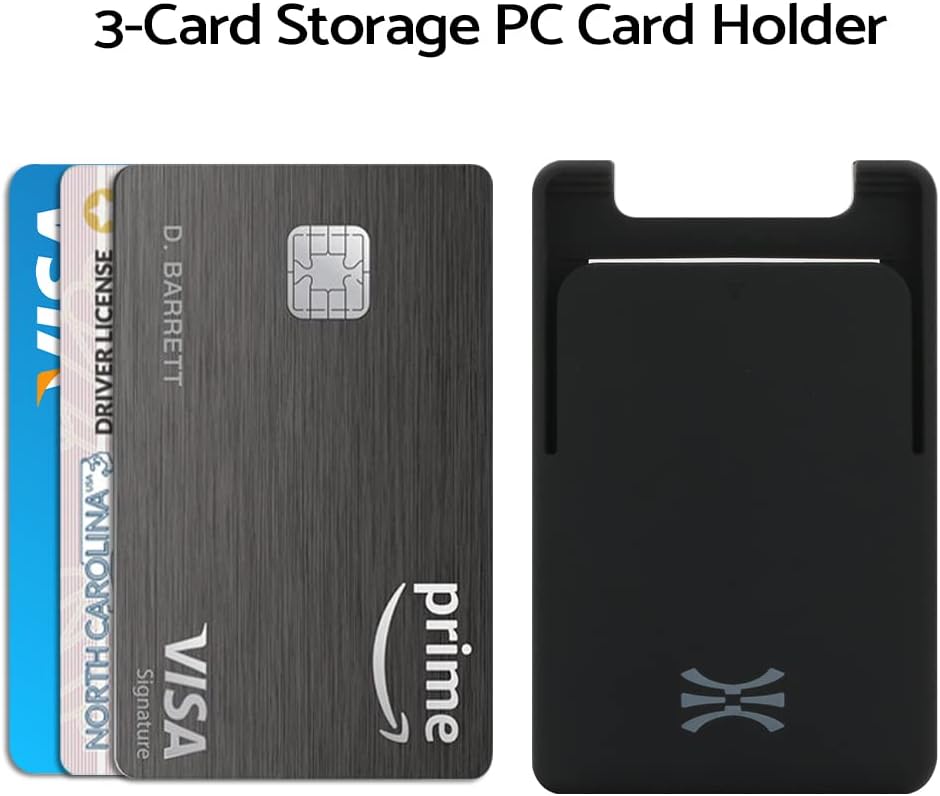 TORU CX PRO – Funda para iPhone 13 Pro con tarjetero  Cartera deslizante desmontable para 3 tarjetas  Funda protectora delgada a prueba de golpes