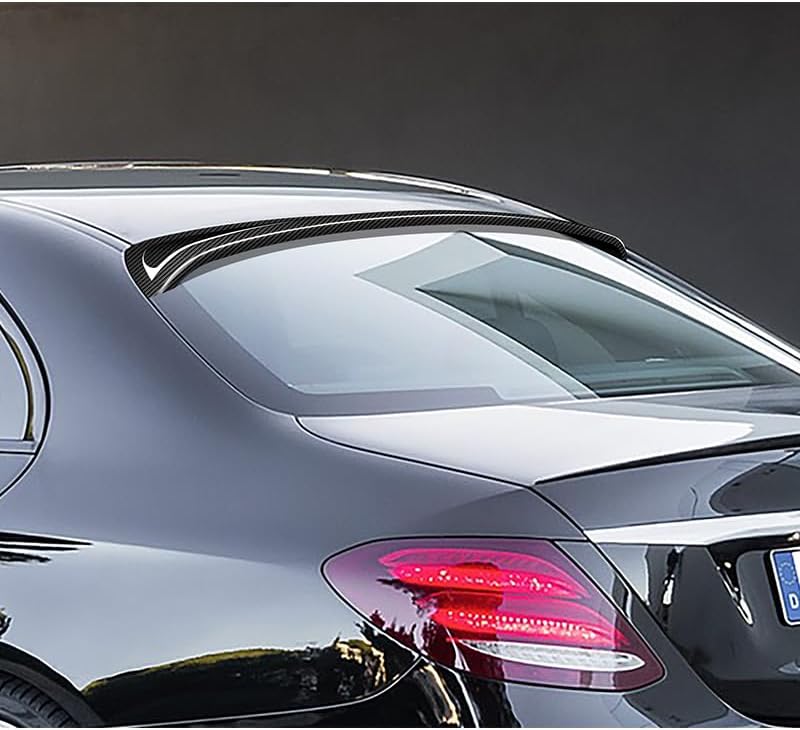 Q1-TECH, Alerón de techo para ventana trasera compatible con Mercedes-Benz (W213) Clase E E53 AMG E250 E300 E350 E400 E450 E63 AMG E43 AMG, ala de