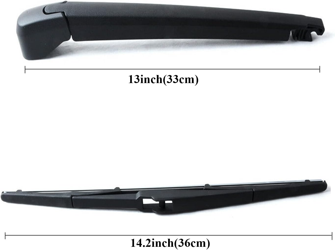 Juego de brazo y limpiaparabrisas trasero para Toyota Sienna 2004-2010, Mazda CX-7 2007-2012 y Mazda CX-9 2007-2015 Número OEM de repuesto EG2167421
