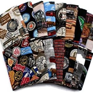 10 cuartos gordos surtidos trenes locomotora motor ferrocarril vías ferrocarriles señales de trenes Express Ingeniero Transporte Fat Quarter Bundle 10 cuartos gordos surtidos trenes locomotora motor ferrocarril vías ferrocarriles señales de trenes Express Ingeniero Transporte Fat Quarter Bundle