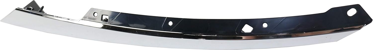 Evan-Fischer – Extensión de rejilla compatible con Honda Civic Chrome CoupeSedan 2016-2018 para el lado del conductor y del pasajero