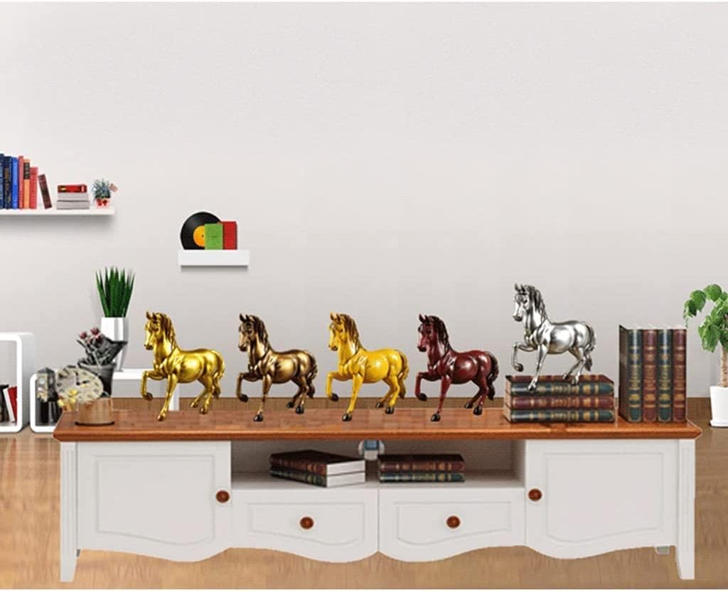 Yeah-hhi Banco para niñas y niños, alcancía, hucha realista de caballos, banco de monedas de resina, banco de dinero personalizado para regalo para