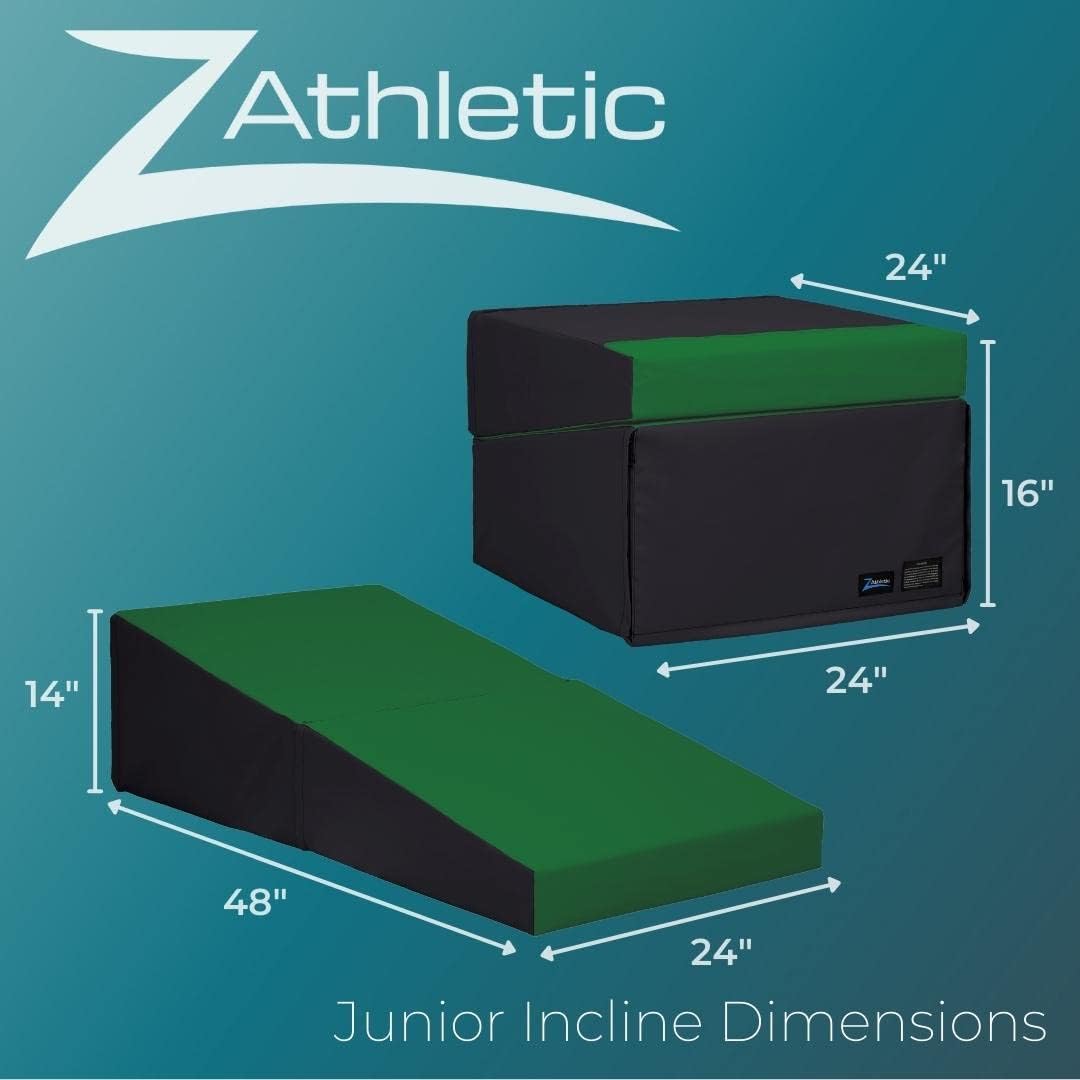 Z Athletic Alfombrilla de cuña junior para gimnasia y animadora