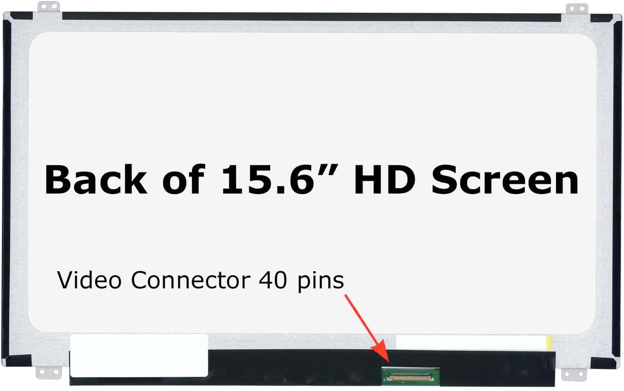 SCREENARAMA Reemplazo de pantalla para LP156WH3(TL) (SA), HD 1366×768, brillante, pantalla LCD LED con herramientas