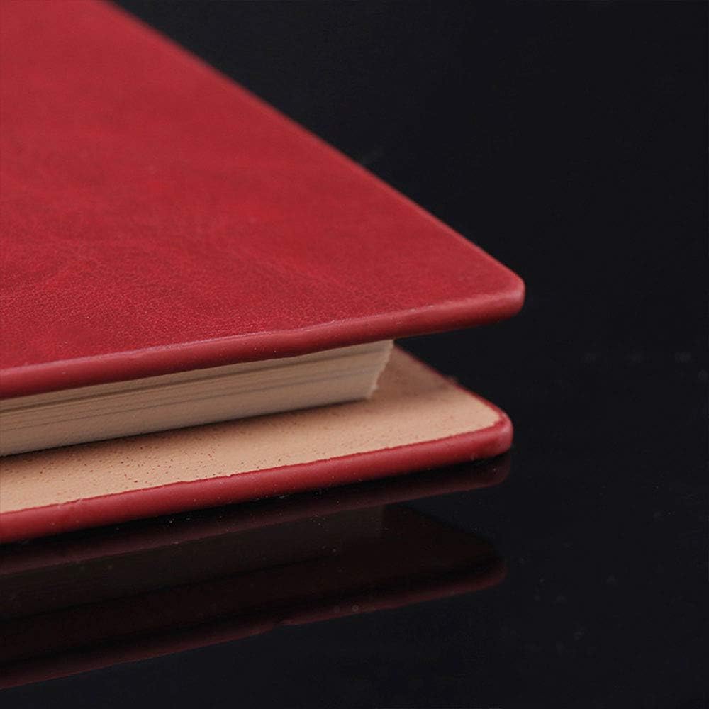 Cuaderno clásico recargable A5 de cuero con 6 agujeros, organizador personal, organizador de cuadernos, reutilizable, multifuncional
