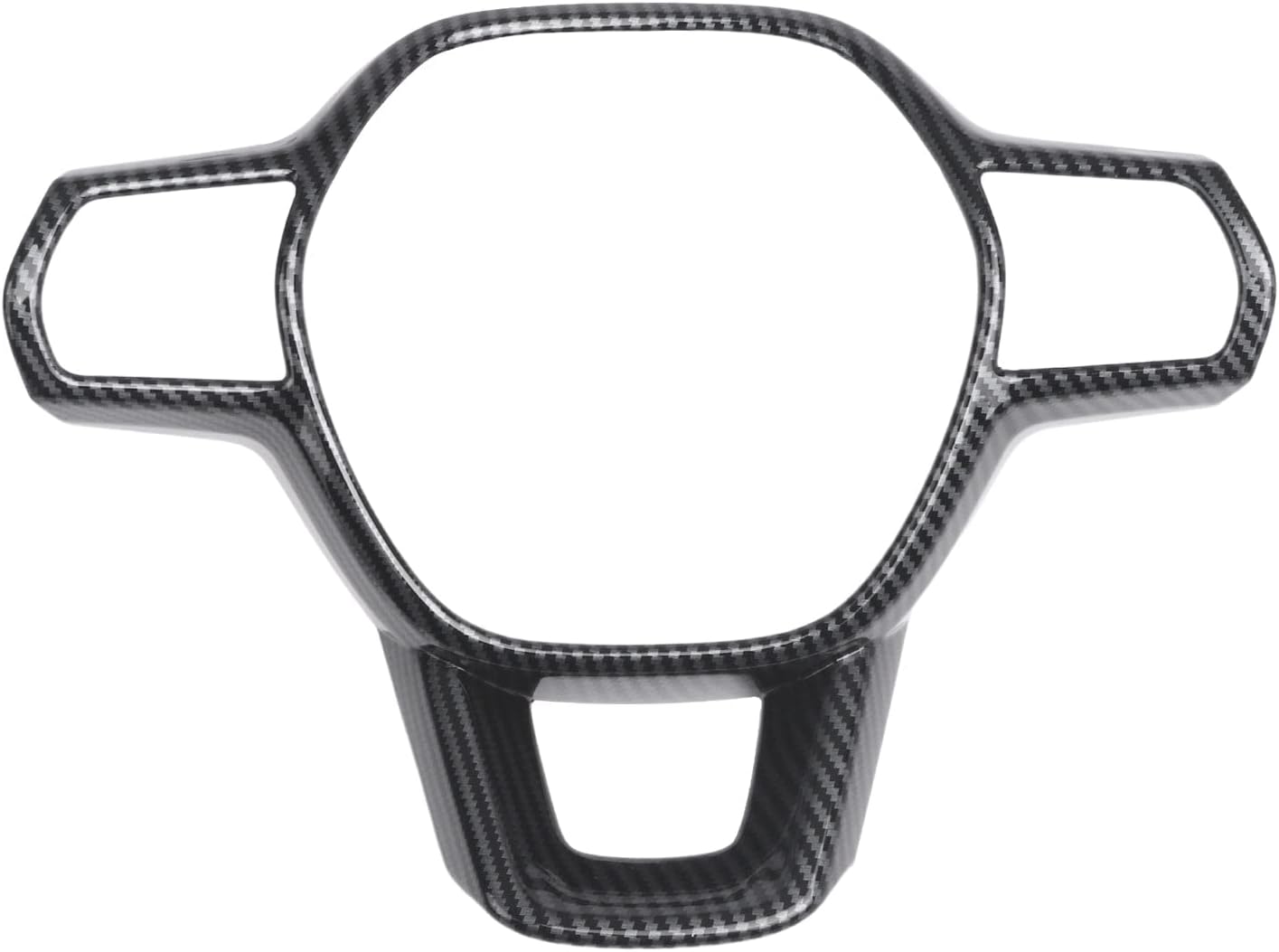 Xotic Tech – Funda de marco envolvente para dirección interior, patrón de fibra de carbono, compatible con Honda Civic 11 generación 2022 2023