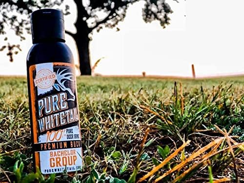 Pure Whitetail  Grupo de licenciatura  Orina de Buck de cola blanca  Orina fresca 100% pura de raspado  Aroma de cobertura de varios dólares  Pis de