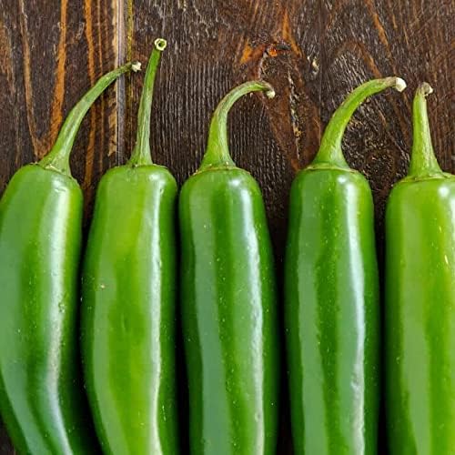 Semillas de pimiento picante serrano – Paquete de más de 100 unidades – para 2024 23,000 Scoville Mexicano Verde Verde Chile picante picante Chile