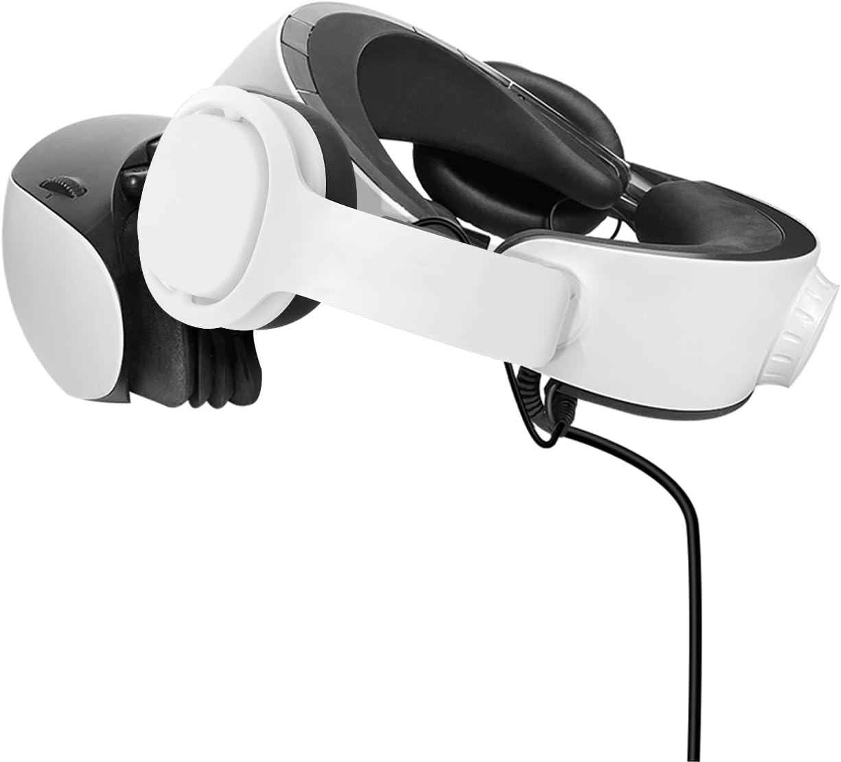 PH2 – Auriculares estéreo VR para PS VR 2, diseño de clip, fácil de instalar y quitar, se ve ordenado con el enrutador de cable, más cómodos que los