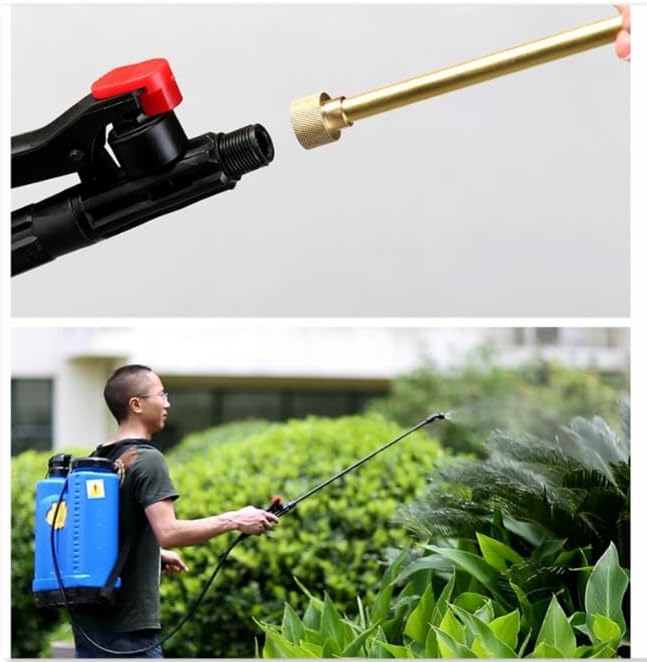 3 piezas de pulverizador de bomba, piezas de mango de rociador de gatillo, para jardín, agricultura, huerto, forestal, gestión del hogar