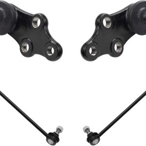 TRQ Kit de suspensión de enlace de extremo de barra estabilizadora de rótula delantera, juego de 4 piezas para Kia Sportage Hyundai Tucson 2010-2013 TRQ Kit de suspensión de enlace de extremo de barra estabilizadora de rótula delantera, juego de 4 piezas para Kia Sportage Hyundai Tucson 2010-2013