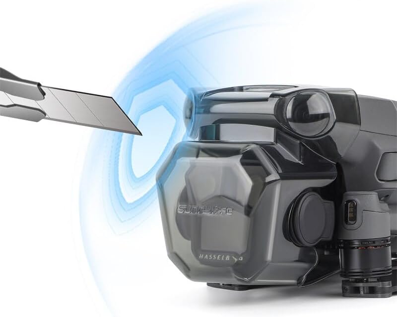 Cubierta de cardán integrada para DJI Mavic 3 Pro Drone Accesorios Transparente Lente Visión Protector de Plástico Cámara Set