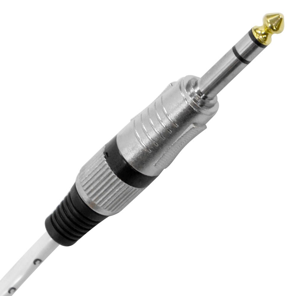 Seismic Audio – SAXT-4x5M – Cable de serpiente macho TRS a XLR de 4 canales de 14 pulgadas – 5 pies de largo – Extremos de servicio – Serpiente de