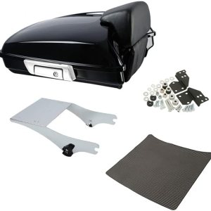 TCMT Razor Tour Pack Tronco Respaldo Montaje Rack Montaje Hardware Ajuste Para Harley Touring Road King Road Street Electra Glide 1997-2008 TCMT Razor Tour Pack Tronco Respaldo Montaje Rack Montaje Hardware Ajuste Para Harley Touring Road King Road Street Electra Glide 1997-2008