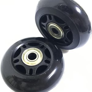 GSHFIGHTING – Juego de 2 ruedas negras de repuesto para maleta, 2.953 in x 0.945 in2.95 x 0.94 pulgadas, ejes de 1.772 in, ruedas de repuesto para GSHFIGHTING – Juego de 2 ruedas negras de repuesto para maleta, 2.953 in x 0.945 in2.95 x 0.94 pulgadas, ejes de 1.772 in, ruedas de repuesto para