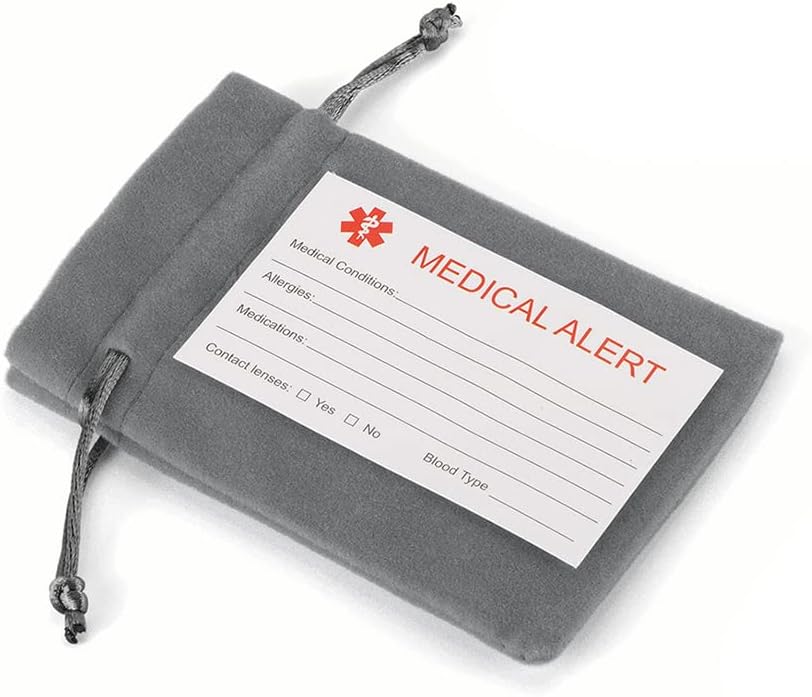 Pulsera de alerta médica personalizada de nailon trenzado elástico médico, pulseras de identificación de emergencia, grabado gratis, pulsera de