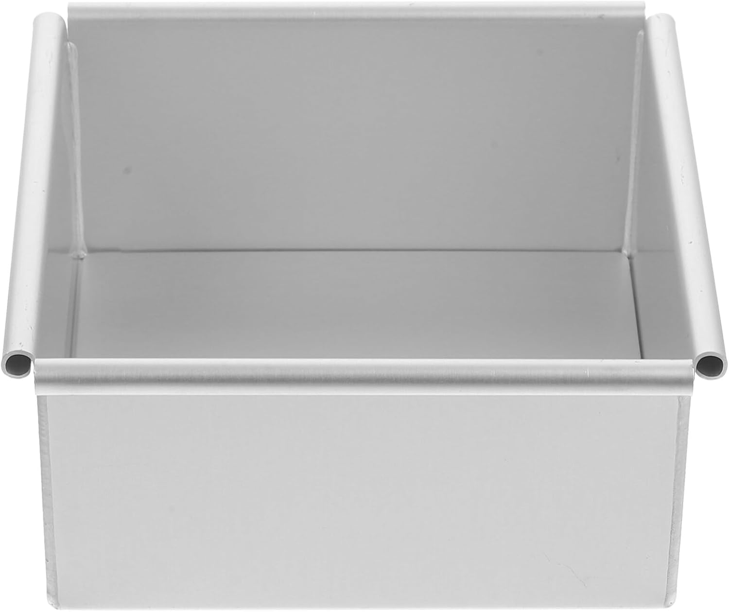 Kichvoe Molde para hornear pasteles cuadrado de 10 pulgadas con parte inferior extraíble, molde de gasa para tartas de queso, molde antiadherente