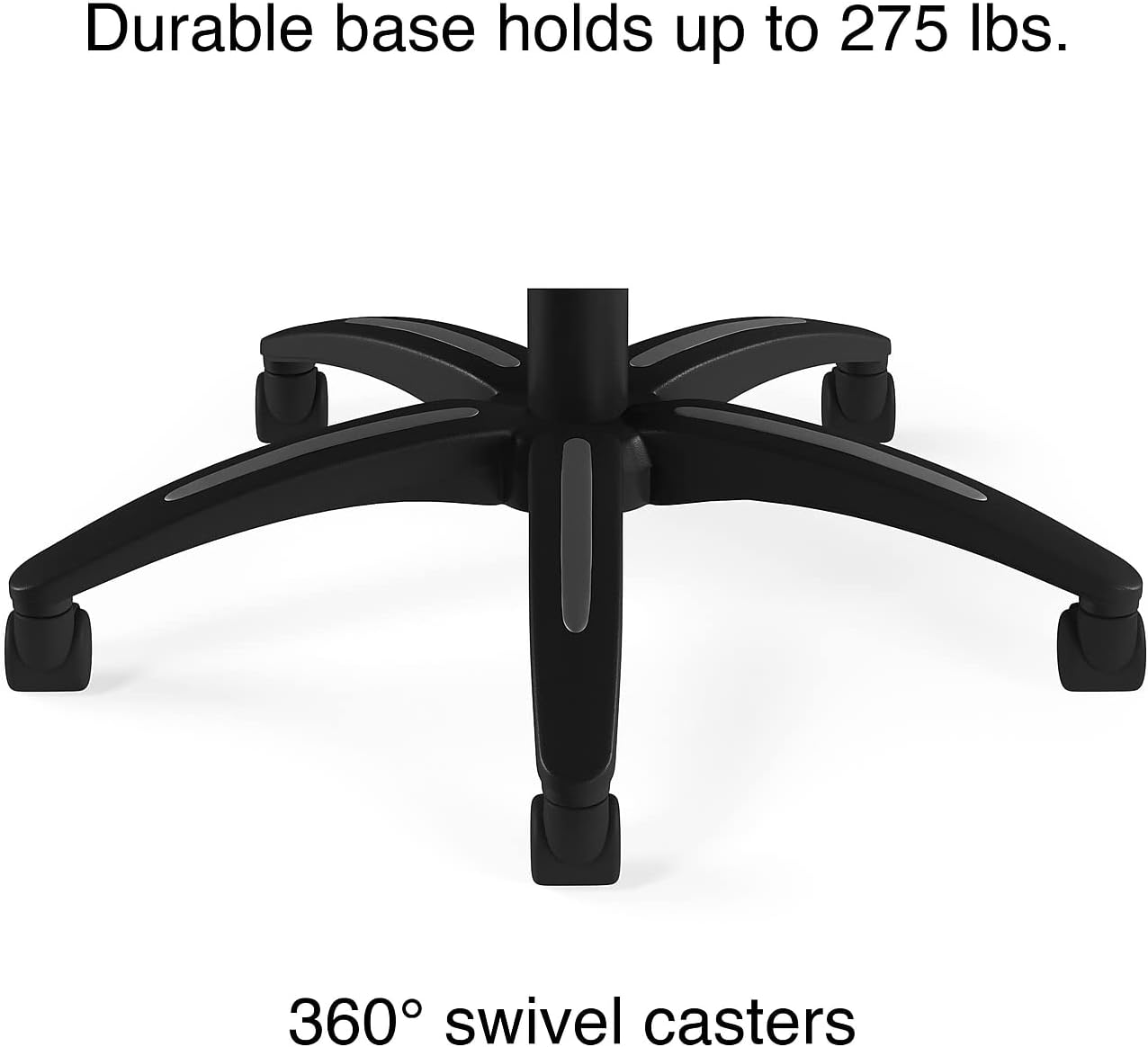 STAPLES Corvair Luxura – Silla de escritorio y computadora de piel sintética con respaldo de malla, color negro, paquete de 2 (59455-CVS)