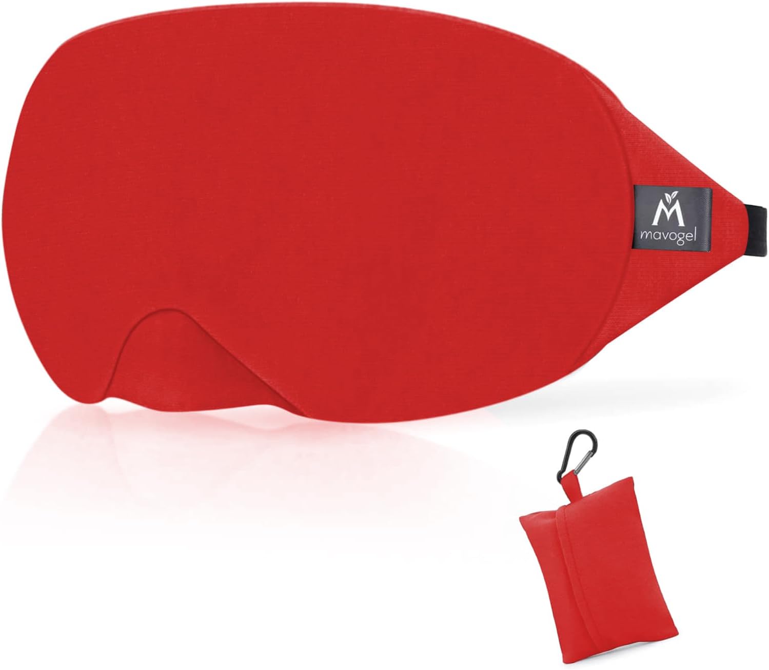 Mavogel Antifaz de algodón para dormir  Máscara de dormir transpirable con bloqueo de luz, suave y cómoda para hombres y mujeres, cubierta de ojos