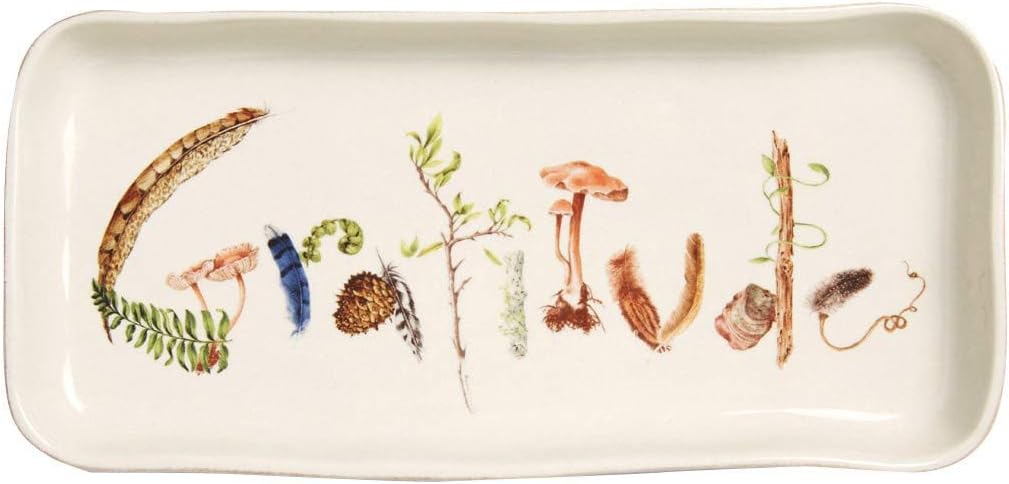 Juliska Forest Walk – Bandeja de regalo de gratitud de 10.5″