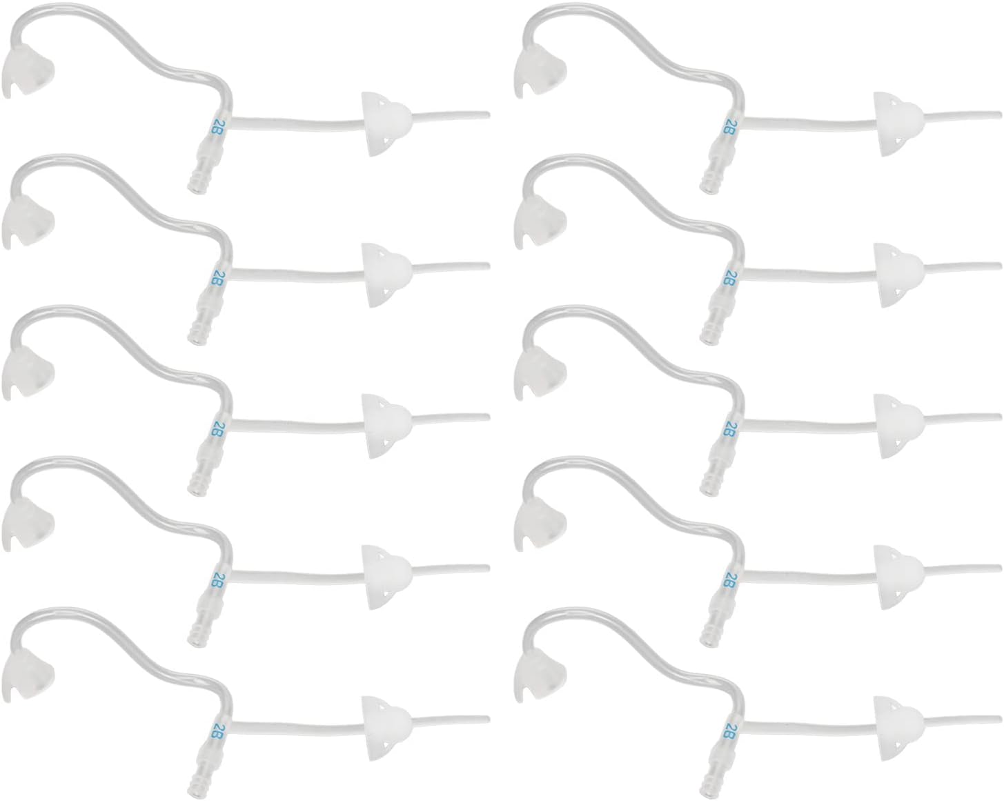 Tubos amplificadores de sonido, accesorios para audífonos Nano audífonos Tubos para audífonos, tubos de ayuda de sonido portátil, tapones para los