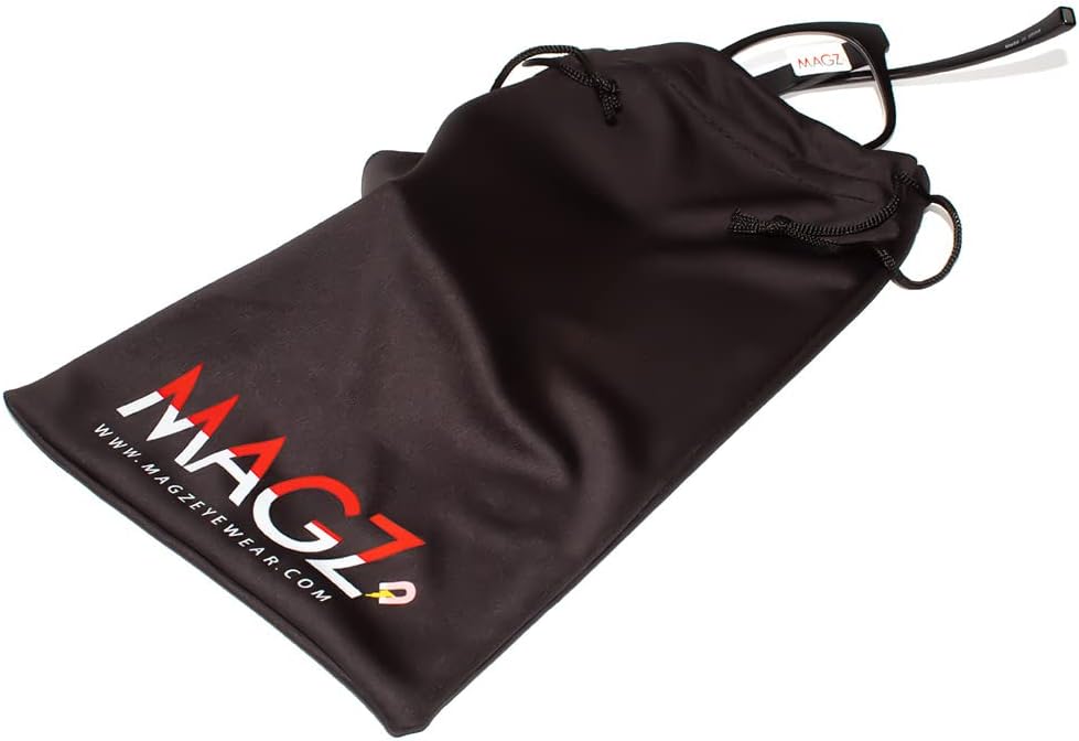 Magz Funda de microfibra con cordón para lentes magnéticoslentes de sol