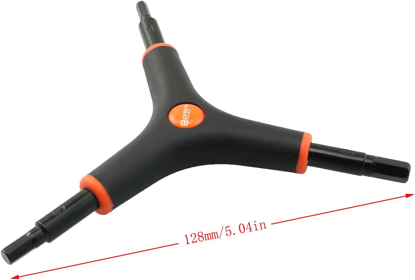 Llave hexagonal de bicicleta en forma de Y 3 vías Allen Llave 0.157 in 0.197 in 0.236 in Bicicleta Ciclismo Torque Llave