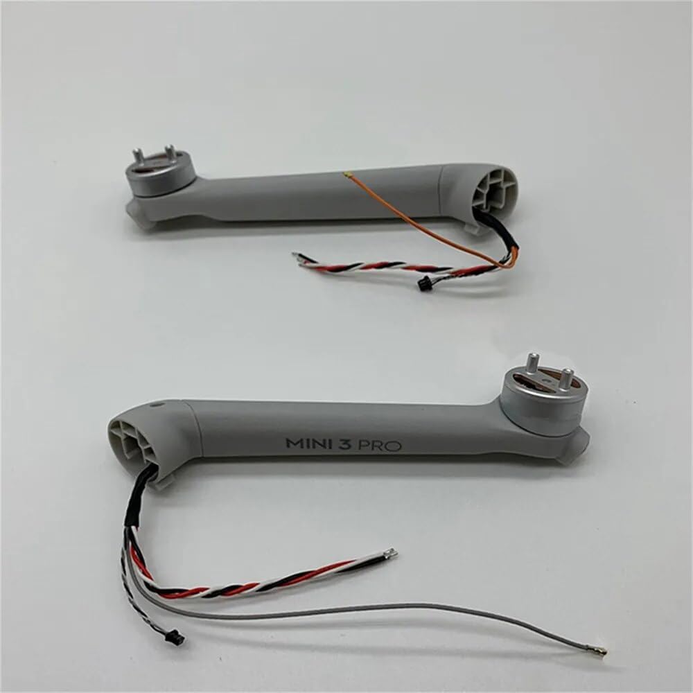XNasu Brazo de motor de drone izquierdo derecho delantero trasero reemplazo para D-JI Mini 3 Pro Drone piezas de reparación (color  brazo trasero