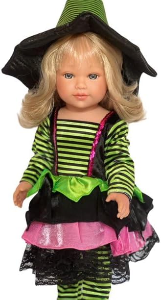 MBD Disfraz de bruja moderno para muñecas Kennedy y Friends de 18 pulgadas y todas las demás muñecas de moda de 18 pulgadas, disfraces de muñeca de