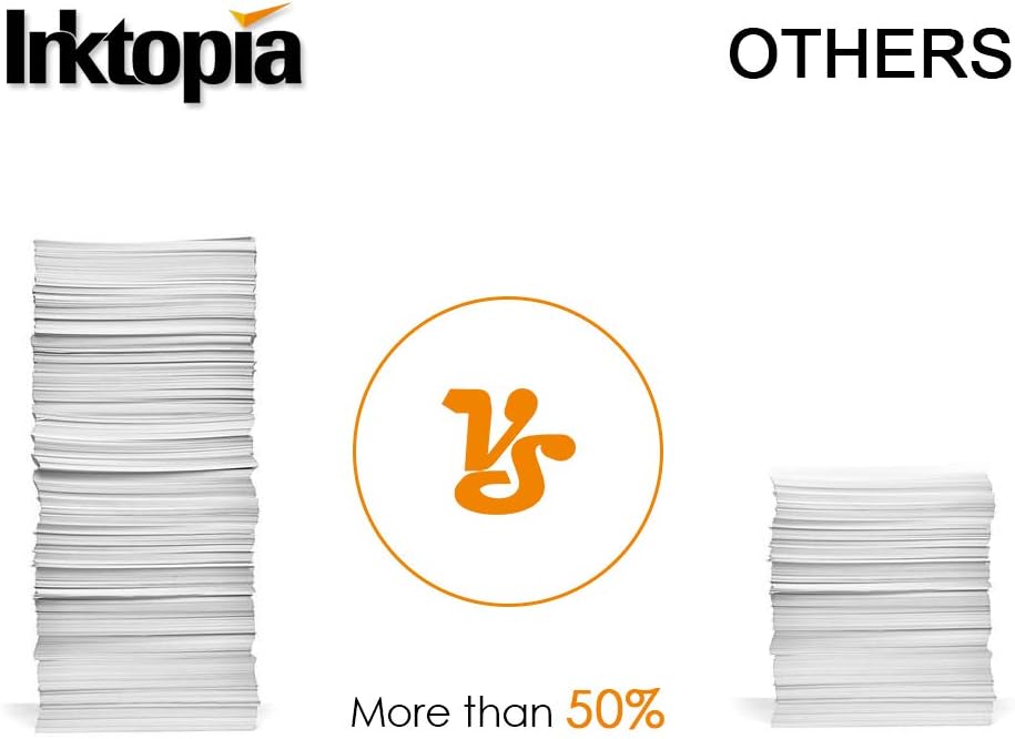 Inktopia Repuesto remanufacturado para cartuchos de tinta HP 65 65XL N9K04AN, chip actualizado de alto rendimiento, trabajo con impresora HP Envy