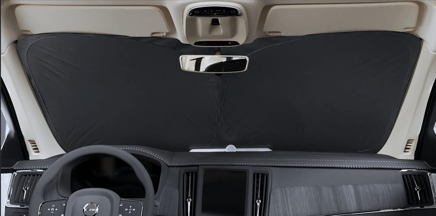 Autotech Park Parasol plegable compatible con Ford Escape SUV 2013-2019, resistente a los rayos UV y de fácil almacenamiento, ajuste personalizado