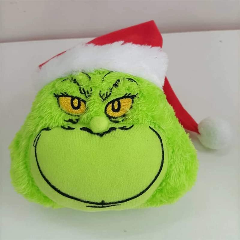 Decoración para árbol de Navidad, cuerpo de elfo de Navidad, cabeza verde peluda, decoración de Navidad, decoración del hogar, suministros de fiesta
