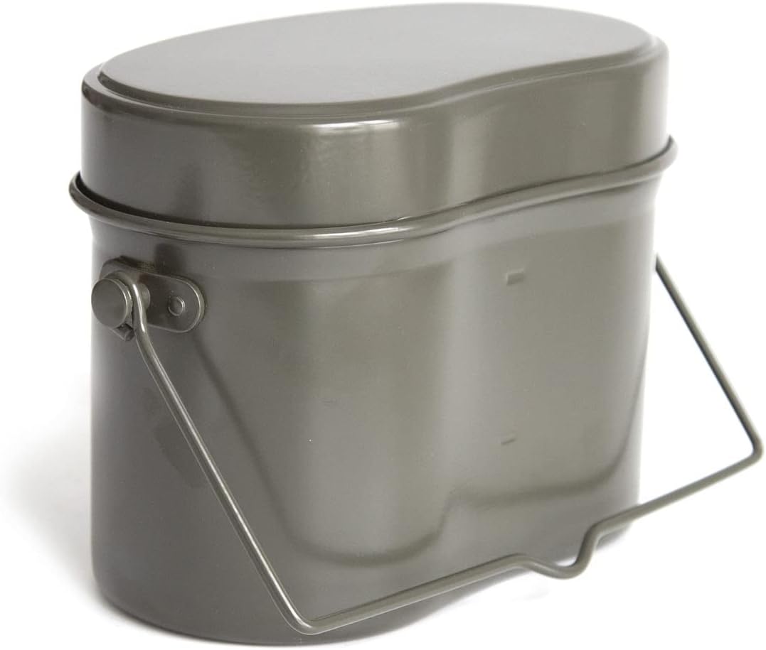 Kit japonés de desastre WW2 Grey WWII Collection Outdoor 3 en 1 lonchera para exteriores, utensilios de cocina