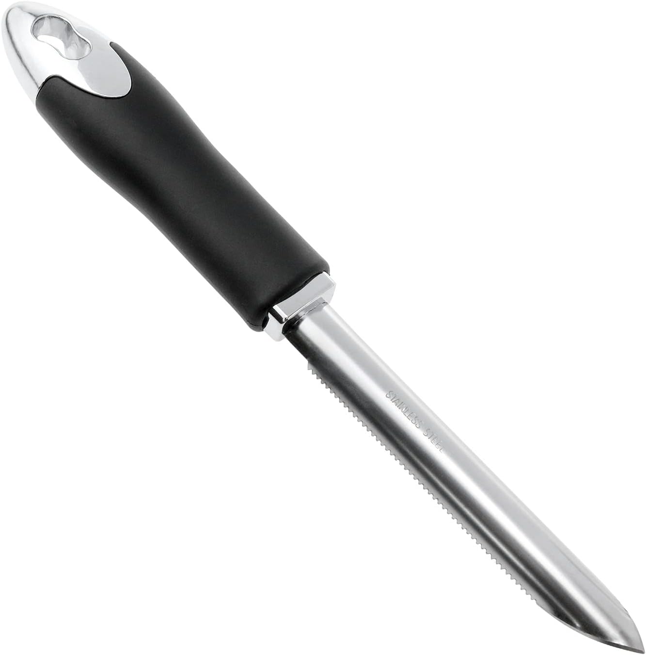 Extractor de núcleo de melón de acero inoxidable resistente Descorazonador de pimienta con diente Adecuado para quitar el extractor de núcleo de