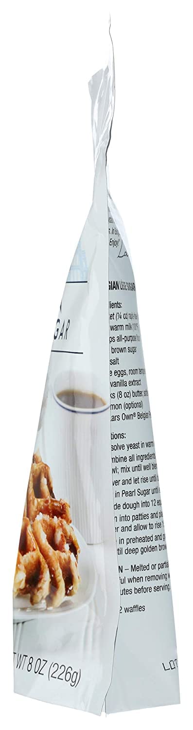 Lars’ Own – Azúcar perlado belga – 8 oz – 12 unidades