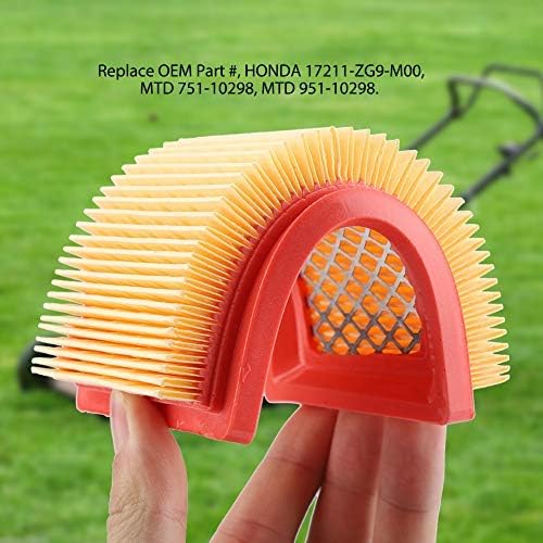 Fdit Filtro de aire Filtro de aire de repuesto para Kohler XT149 XT173 XT-6 XT-7 Lawn 14 083 01-S MTD 951-10298 Limpiador de aire para cortacésped
