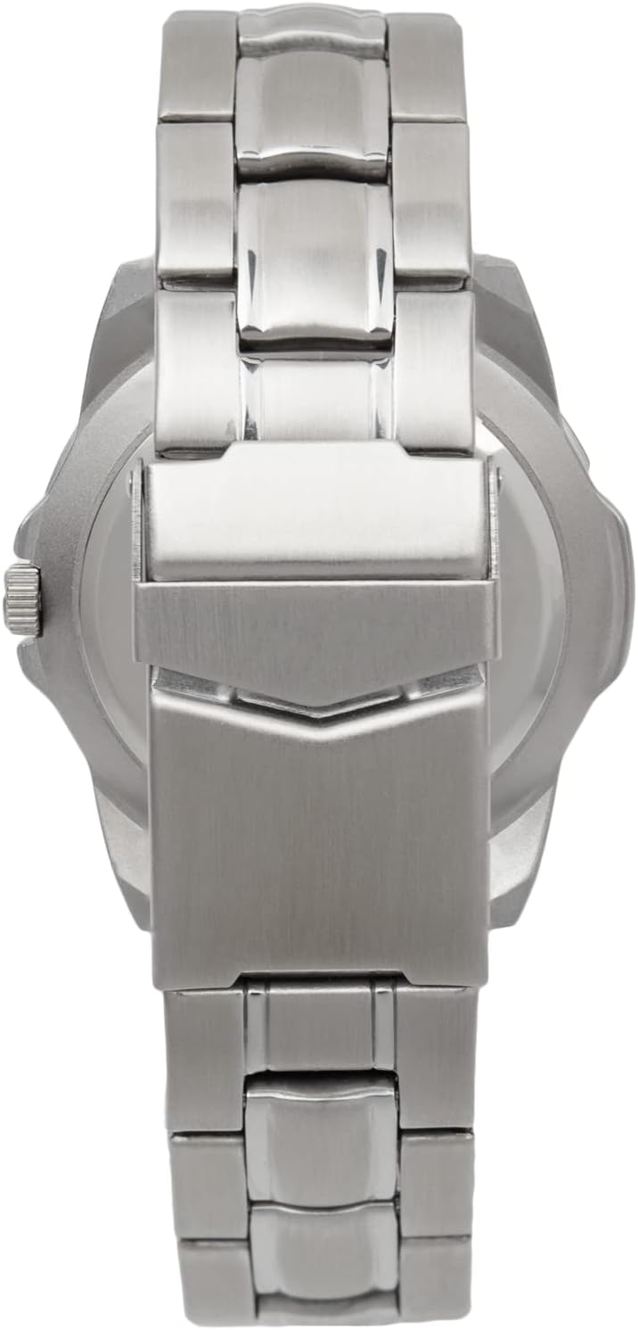 Reloj deportivo de acero para hombre del ejército de EE. UU. AnoChrome con correa de acero