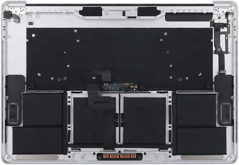 Barra táctil original original original para Mac Book Pro A1707 2016 2017 de 15 pulgadas Funda superior con reposamanos teclado parte con batería