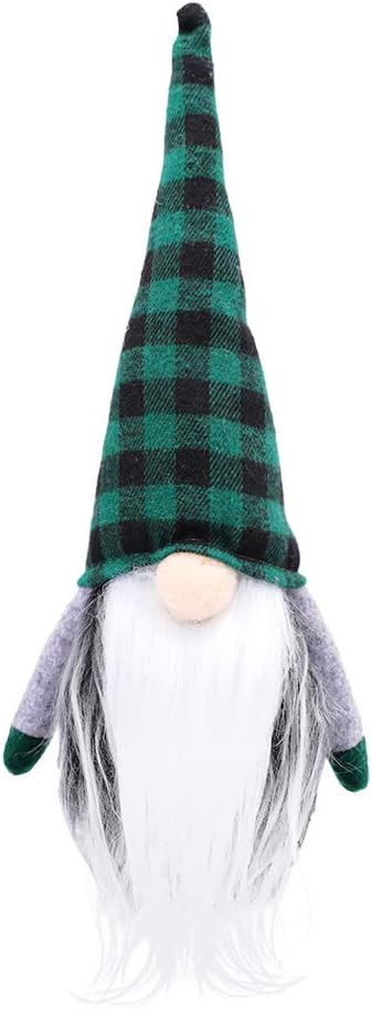 Gnomos de Navidad de peluche, hechos a mano sueco Tomte Santa escandinavo figura nórdica de peluche de elfo, adornos de gnomos, gnomos, decoraciones