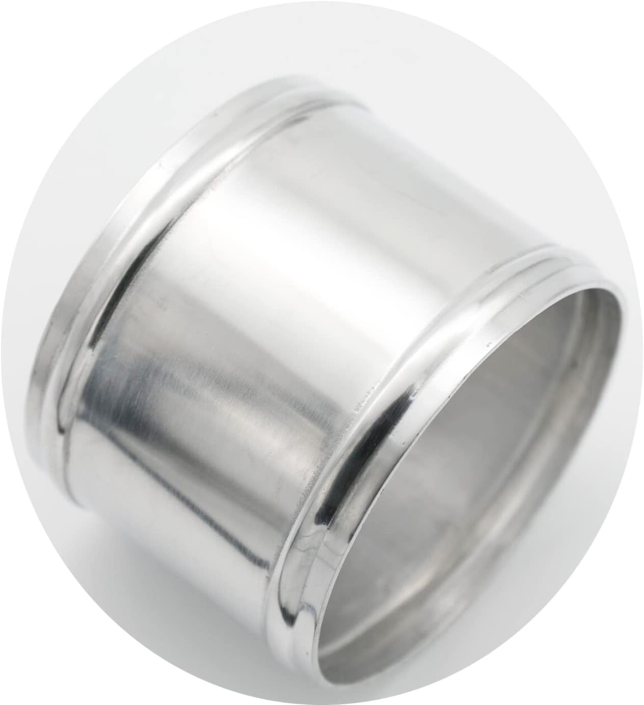 Manguera de aleación de aluminio 6061 de 5.000 in (5 pulgadas) de diámetro exterior, longitud 3 pulgadas (2.992 in), recto de 5 pulgadas 6061 de