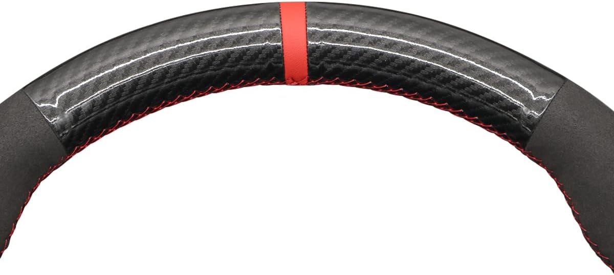 MEWANT Fundas para volante de automóvil para Chevrolet Corvette (C7) 2015-2019 Corvette Stingray Chevrolet Z06 cosido a mano