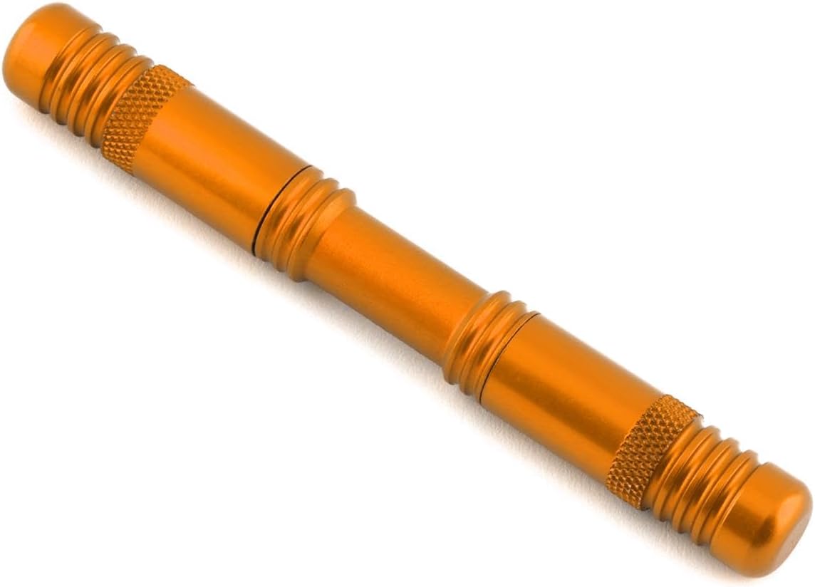 Dynaplug Racer Pro Herramienta de reparación de neumáticos de bicicleta 100% fabricada en Estados Unidos (naranja)